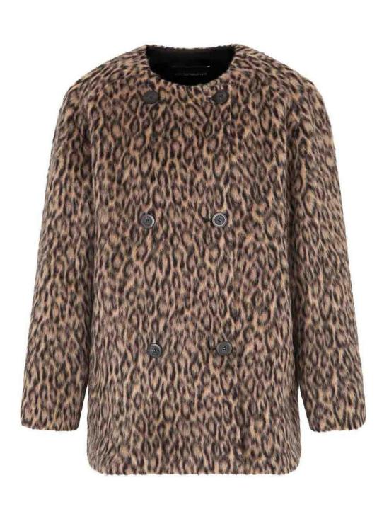 25FW 엠포리오 아르마니 미디 스커트 EW001383AF14730F1118 Multicolour