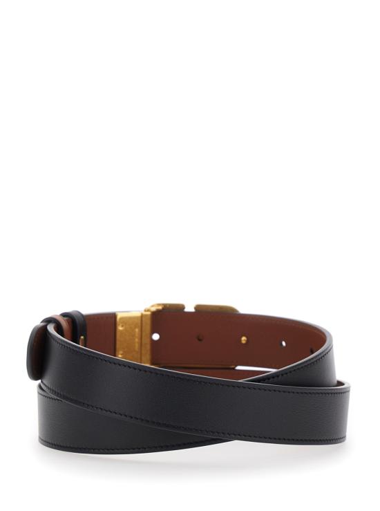 26SS 발렌티노 가라바니 가죽 벨트 8Y2T0SQ3IYRDRN Black - VALENTINO GARAVANI