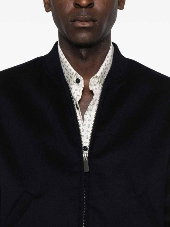 25FW 엠포리오 아르마니 봄버 자켓 EM003485AF19260FB010 Blue - EMPORIO ARMANI