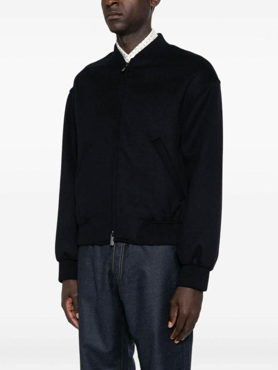 25FW 엠포리오 아르마니 봄버 자켓 EM003485AF19260FB010 Blue - EMPORIO ARMANI