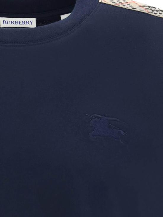 26SS 버버리 반팔 티셔츠 8123257 Blue - BURBERRY