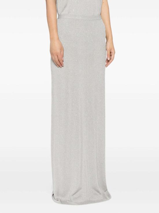 27SS 톰포드 롱 스커트 GCK254YAE009TAA Silver - TOMFORD