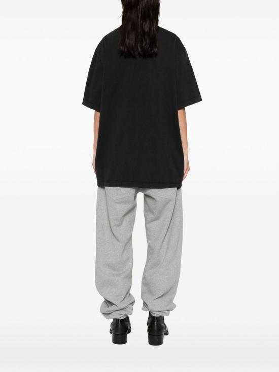 26SS 디 아티코 반팔 티셔츠 260WCT00350JJJ025AA615 Black - THE ATTICO