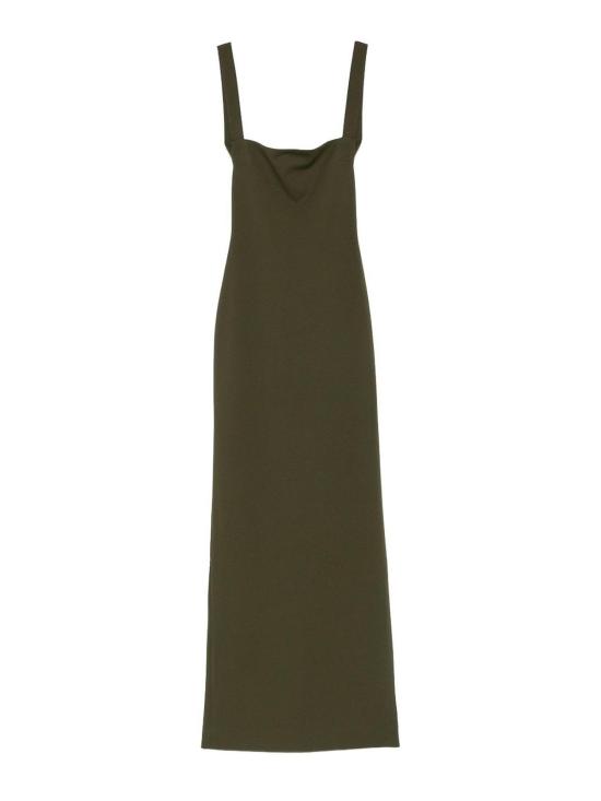 27SS 솔러스런던 롱 원피스 OS31079DARKOLIVE Green