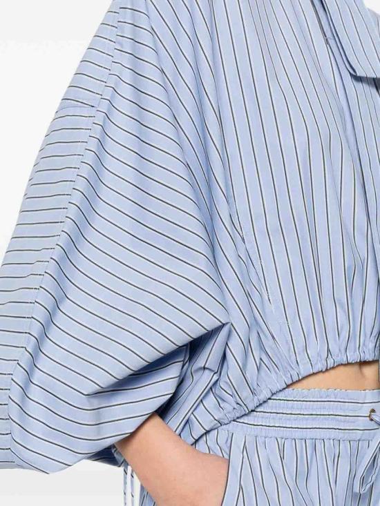 27SS 짐머만 블라우스 7065TC26RHYDS Blue - ZIMMERMANN