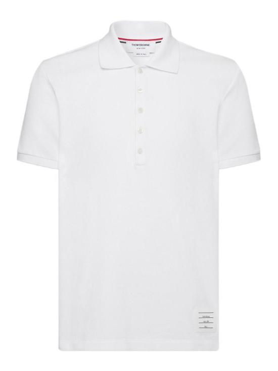 26SS 톰브라운 클래식 피케 4바 숏슬리브 폴로 티셔츠 MJP110P00050100 White