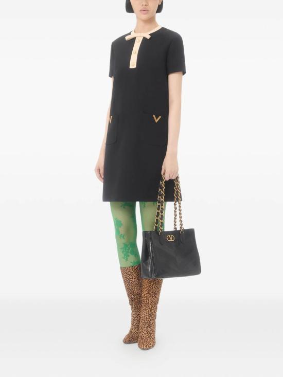 26SS 발렌티노 가라바니 미디 스커트 BVAJD01CFTB1 Black - VALENTINO GARAVANI