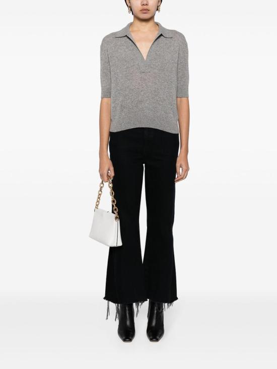 27SS 케이트 폴로 티셔츠 8787605244 Grey - KHAITE