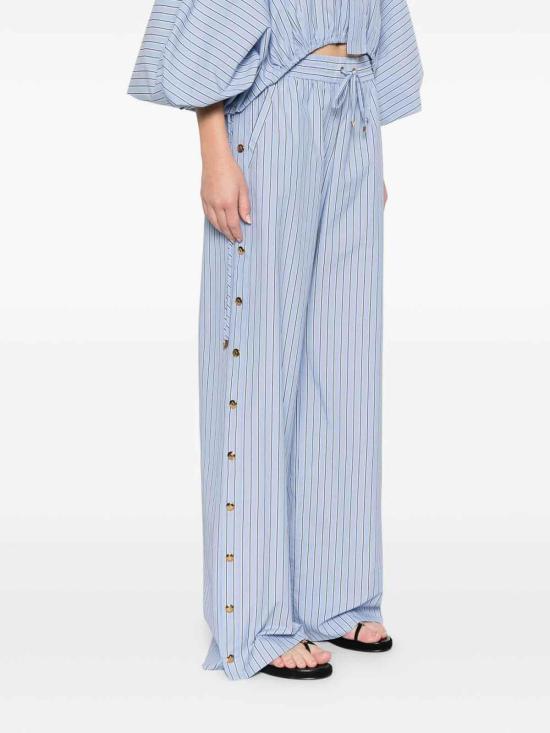  짐머만 팔라초 팬츠 7035PC26RHYDS Blue - ZIMMERMANN