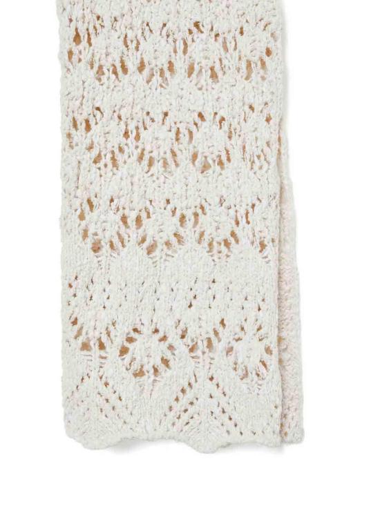 26SS 알라누이 스트레이트 팬츠 LWHG018R26KNI001OFOF Cream - ALANUI