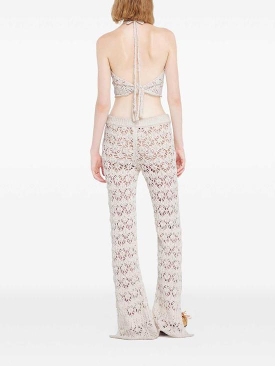 26SS 알라누이 스트레이트 팬츠 LWHG018R26KNI001OFOF Cream - ALANUI