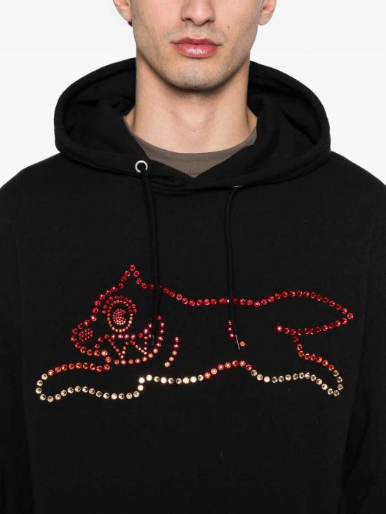 26SS 아이스크림 후드 티셔츠 IC25488BLACK Black - ICECREAM