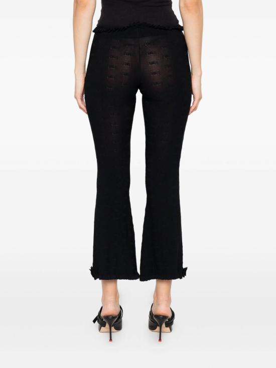  발렌시아가 플레어 팬츠 850036T52341000 Black - BALENCIAGA