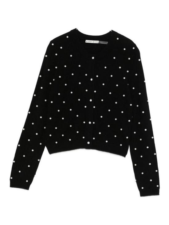 25FW 앨리스 앤 올리비아 가디건 CC510529707A001 Black