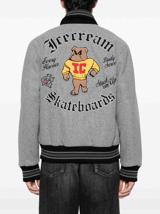 26SS 아이스크림 봄버 자켓 IC25402GREY Grey - ICECREAM