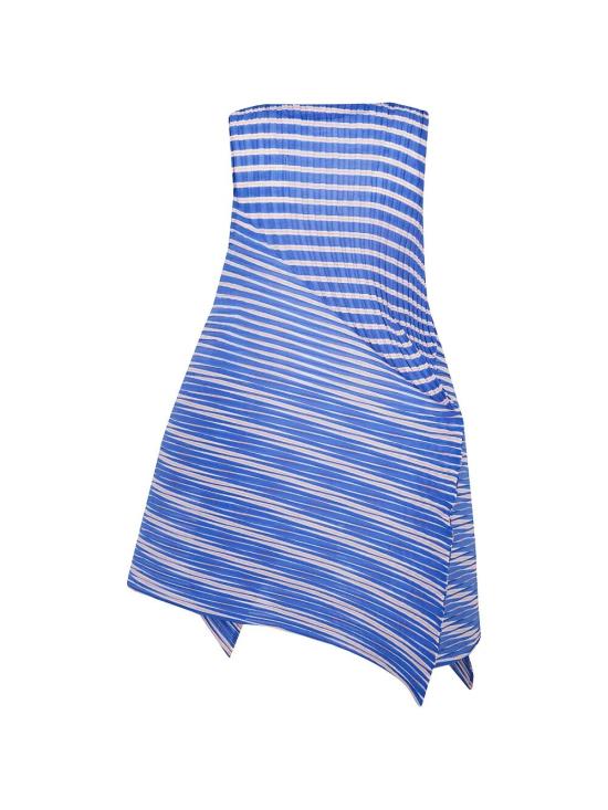 25FW 이세이 미야케 미디 원피스 IM58FH140 76 BLUE HUED - ISSEY MIYAKE