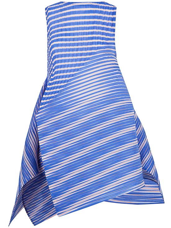 25FW 이세이 미야케 미디 원피스 IM58FH140 76 BLUE HUED