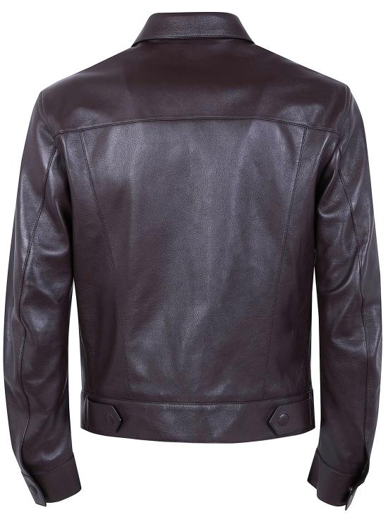 26SS 톰포드 가죽 자켓 LBI004 LMG033 DARK BROWN - TOMFORD