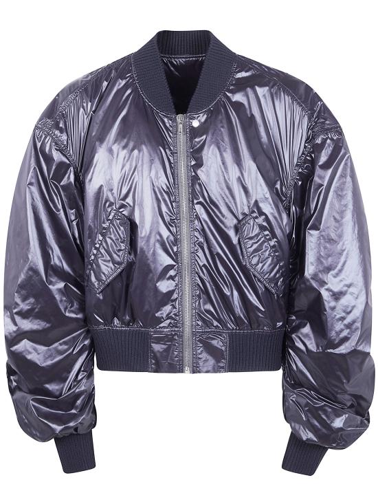 26SS 릭 오웬스 가죽 자켓 RU01F2792 NPS 09 BLACK - RICK OWENS