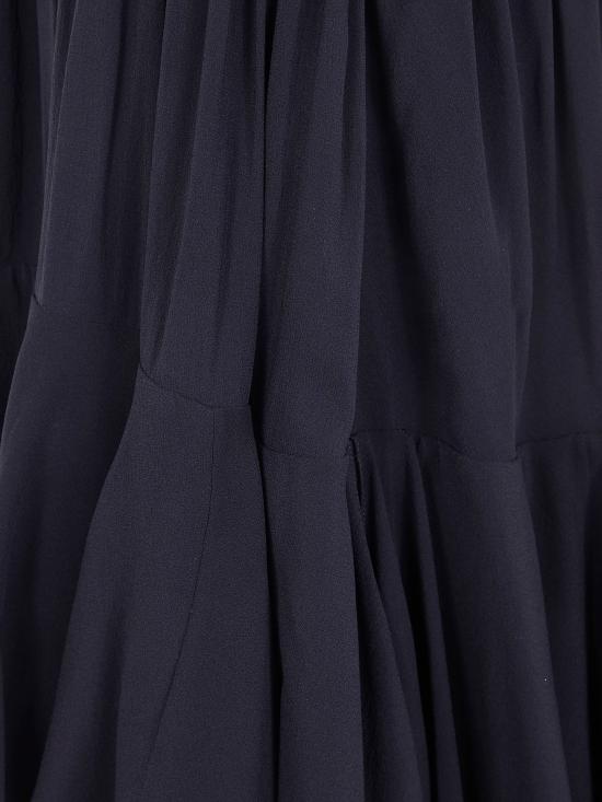 26SS 끌로에 미디 원피스 CH26SRO03002 001 BLACK - CHLOE