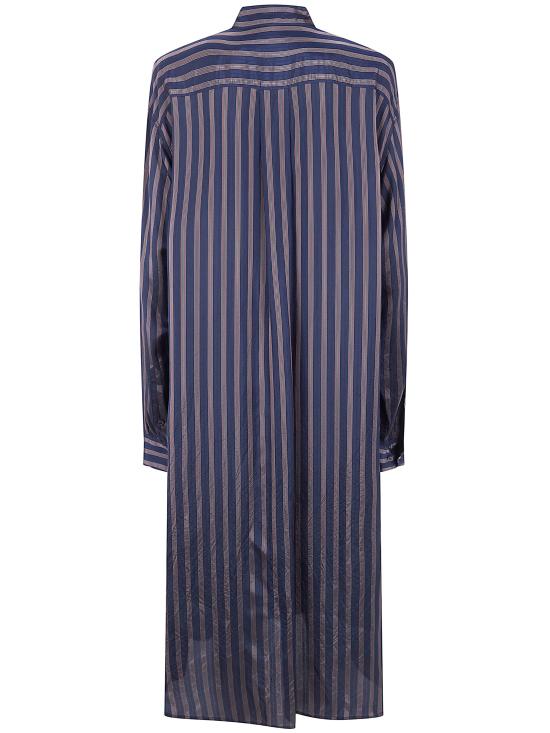 26SS 드리스 반 노튼 미디 원피스 261 131031 3276 509 NAVY - DRIES VAN NOTEN