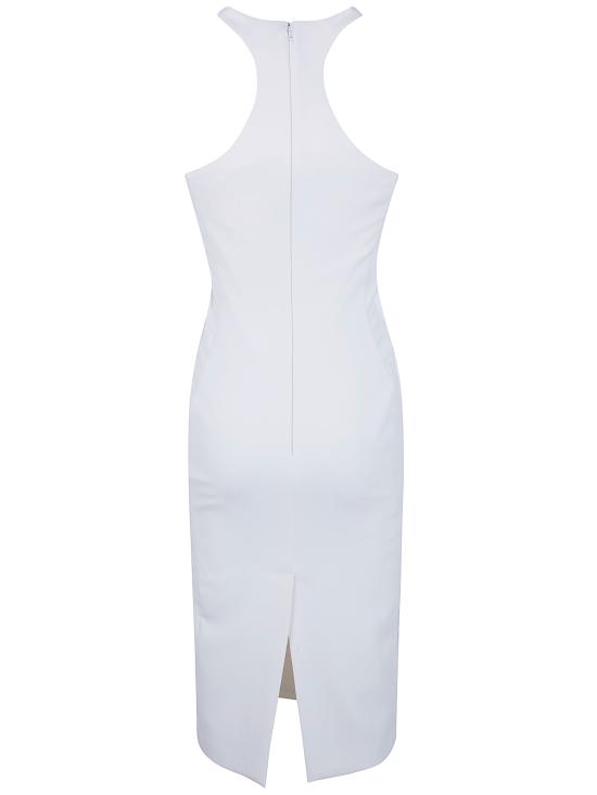 26SS 엘리자베타프랜치 미디 원피스 AB91761E2 360 IVORY - ELISABETTA FRANCHI