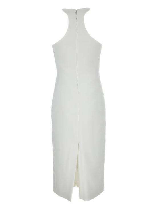 26SS 엘리자베타프랜치 미디 원피스 AB91761E2 360 IVORY - ELISABETTA FRANCHI