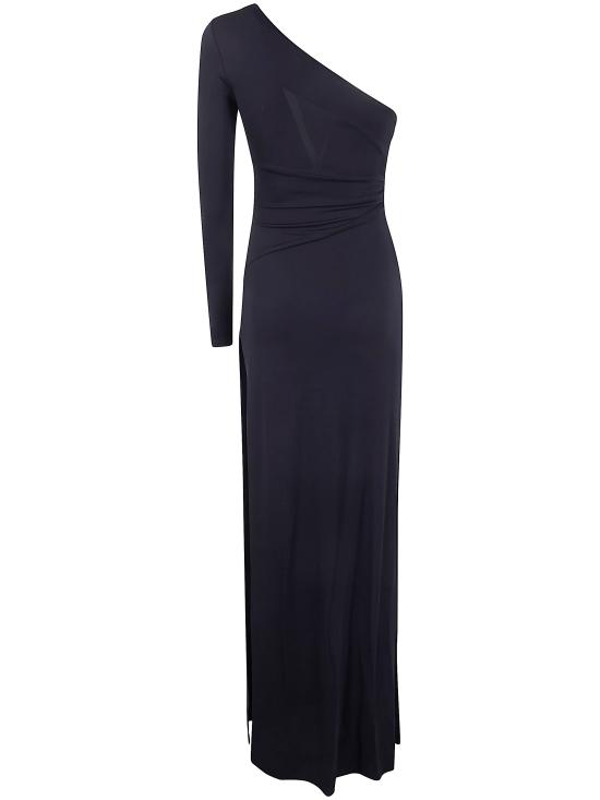 26SS 엘리자베타프랜치 롱 원피스 ABR2561E2 110 BLACK - ELISABETTA FRANCHI