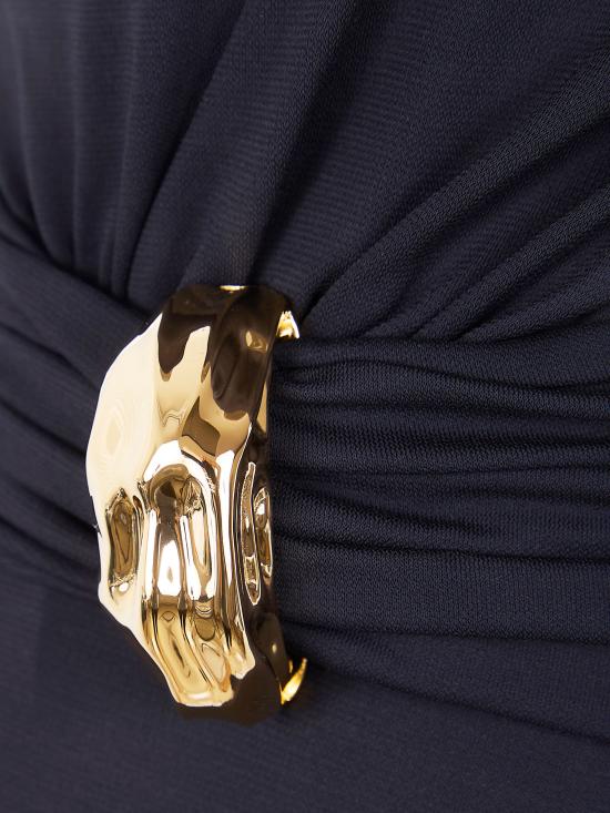 26SS 엘리자베타프랜치 롱 원피스 ABR2561E2 110 BLACK - ELISABETTA FRANCHI