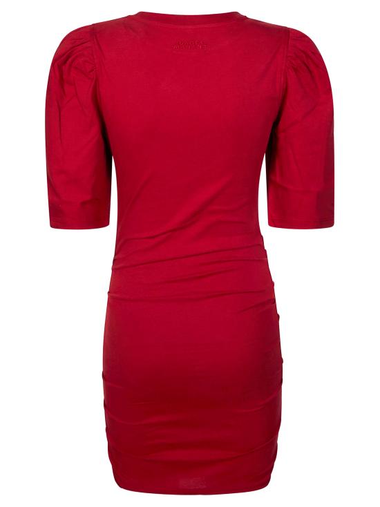 26SS 이자벨마랑 숏 원피스 RO1038FAA1N41I 70CH ROSSO - ISABEL MARANT