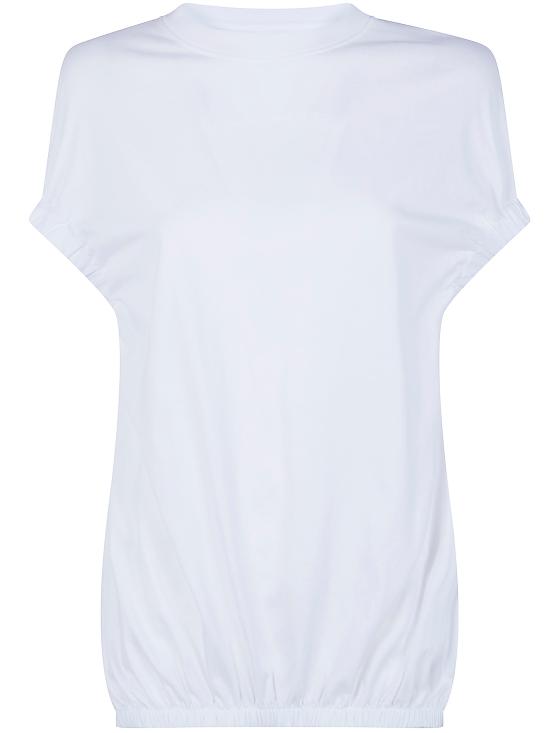 26SS 리비아나 콘티 반팔 티셔츠 F6SW67 A010 WHITE