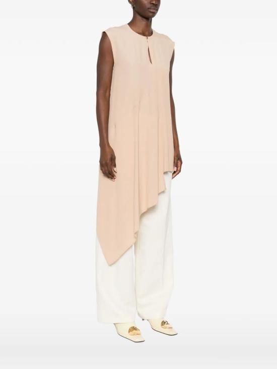 26SS 파비아나 필리피 민소매 티셔츠 TPD266F288D943 0157 MAPLE - FABIANA FILIPPI