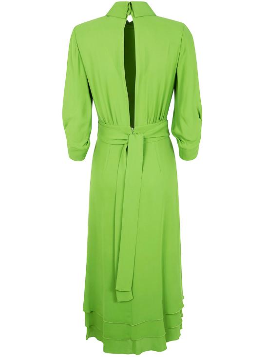 26SS 엘리자베타프랜치 미디 원피스 AB92361E2 EV3 ALOE - ELISABETTA FRANCHI