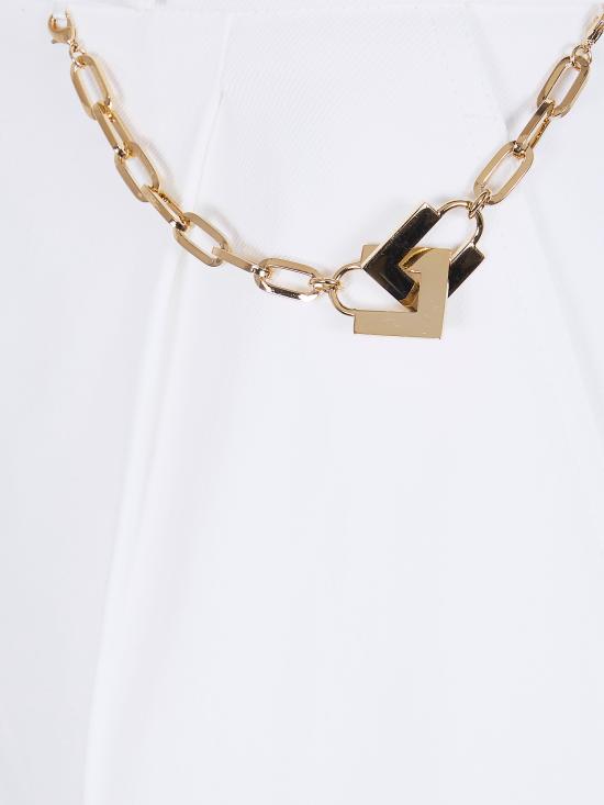 26SS 엘리자베타프랜치 숏팬츠 SH00561E2 360 IVORY - ELISABETTA FRANCHI