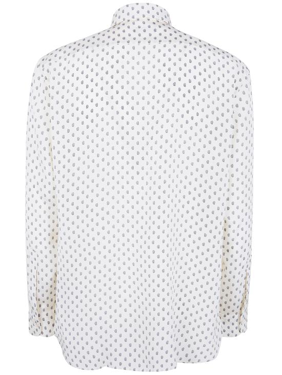 26SS 톰포드 긴팔 셔츠 HRN004 FMS082 WHITE BLUE - TOMFORD