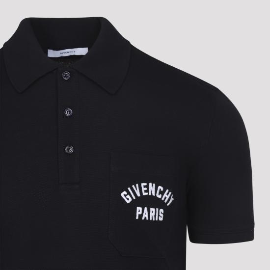 26SS 지방시 폴로 티셔츠 BML00T3YSD 499 DARK NAVY - GIVENCHY