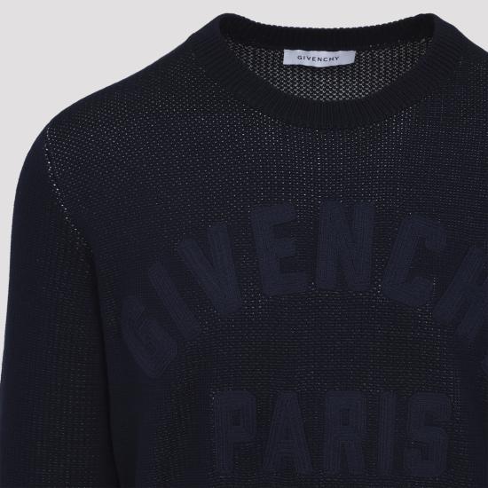 26SS 지방시 스웨터 BM90W44YNX 499 DARK NAVY - GIVENCHY