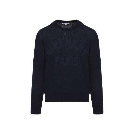 26SS 지방시 스웨터 BM90W44YNX 499 DARK NAVY - GIVENCHY