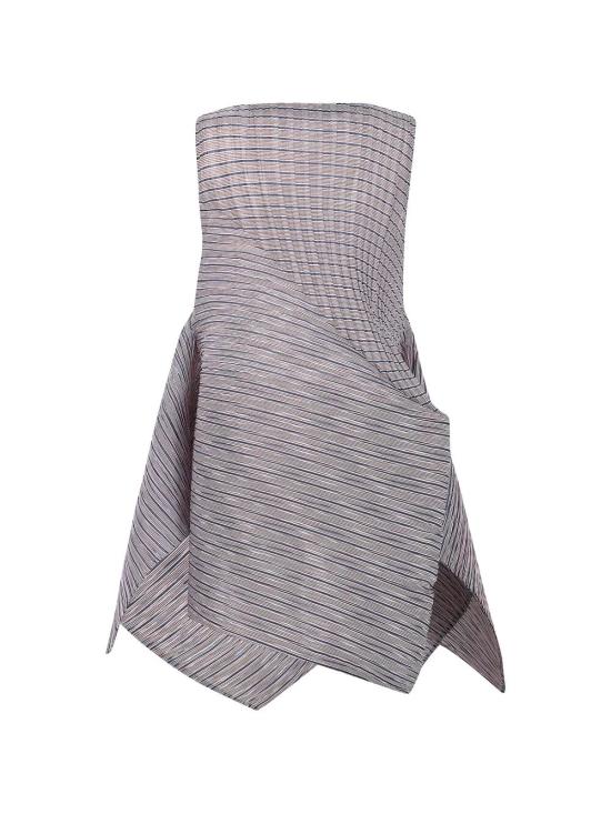 25FW 이세이 미야케 미디 원피스 IM58FH140 17 BLACK HUED - ISSEY MIYAKE