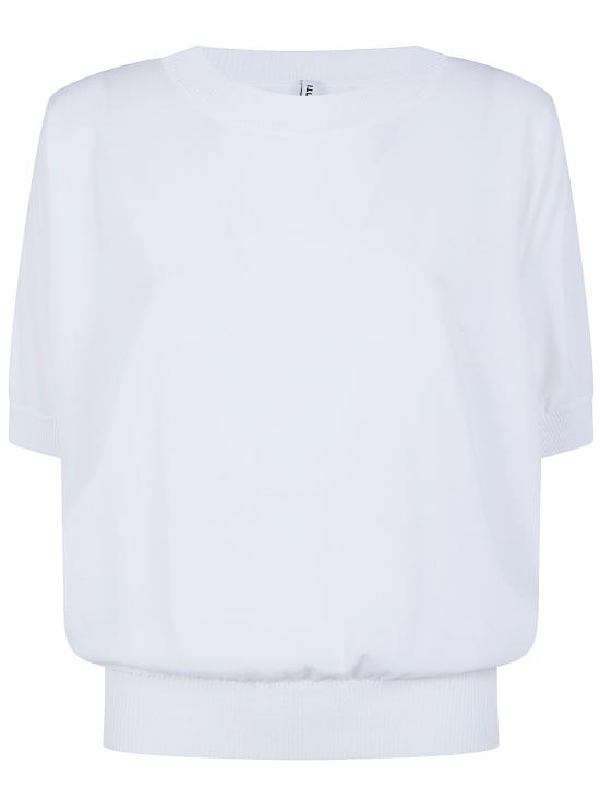 26SS 리비아나 콘티 반팔 티셔츠 F6SA39 A010 WHITE