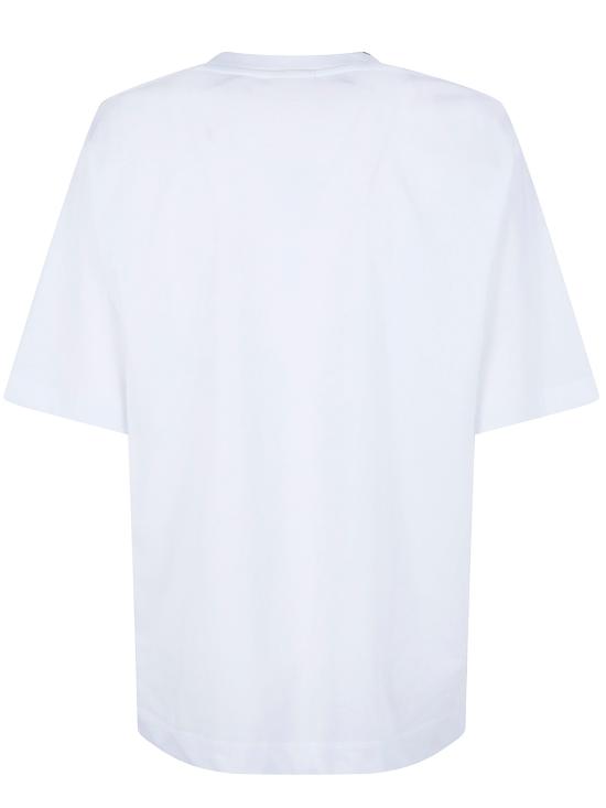 26SS 드리스 반 노튼 반팔 티셔츠 261 131100 3600 001 WHITE - DRIES VAN NOTEN