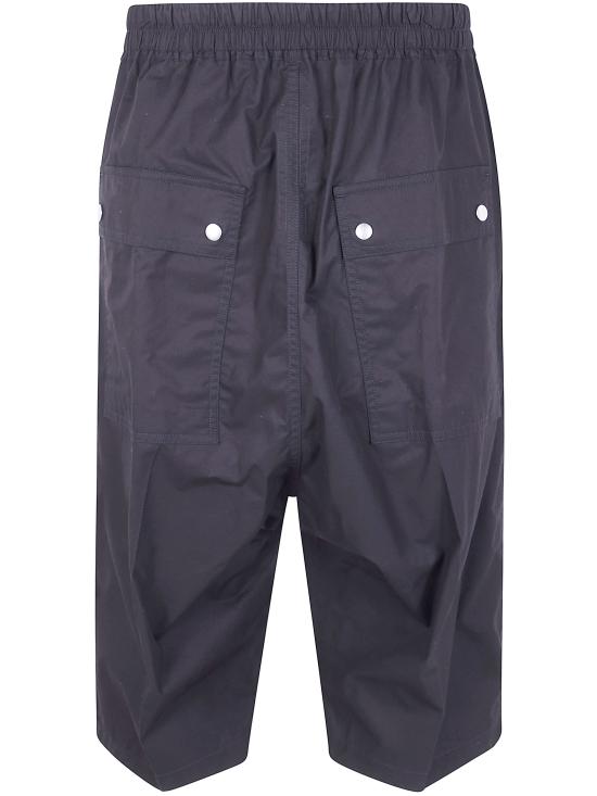 26SS 릭 오웬스 스트레이트 팬츠 RU01F2349P 09 09 BLACK - RICK OWENS