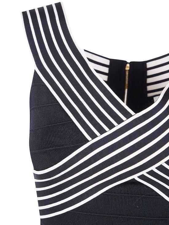 26SS 엘리자베타프랜치 롱 원피스 AM75S61E2 685 BLACK BUTTER - ELISABETTA FRANCHI