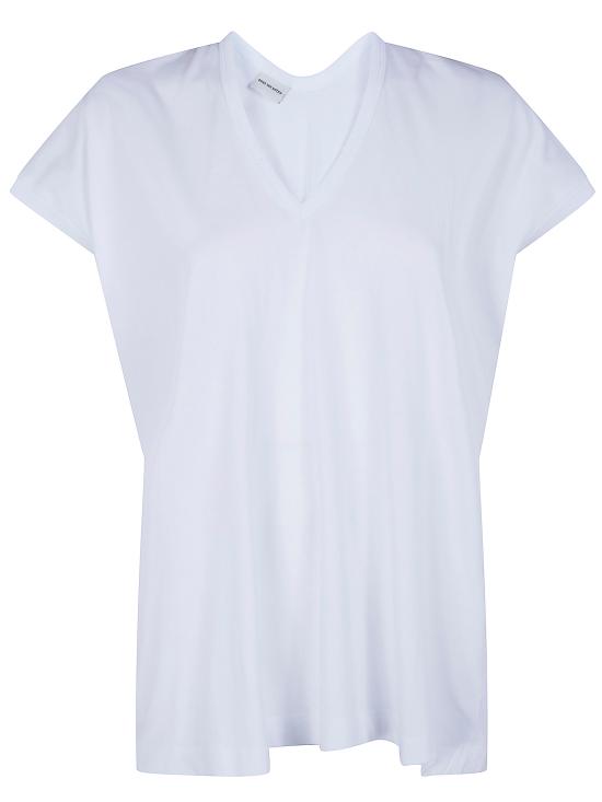 26SS 드리스 반 노튼 반팔 티셔츠 261 131101 3600 001 WHITE