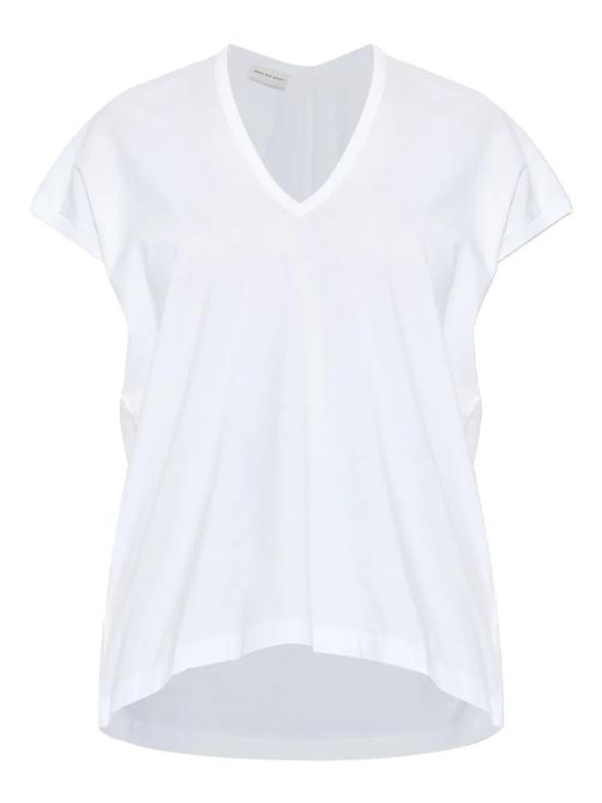 26SS 드리스 반 노튼 반팔 티셔츠 261 131101 3600 001 WHITE - DRIES VAN NOTEN