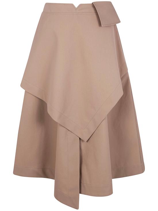 26SS 로에 미디 스커트 418 32 123 272 397 SAND - ROHE