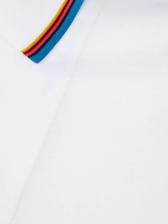26SS 폴 스미스 폴로 티셔츠 M1R 487Y L00089 01 WHITE - PAUL SMITH