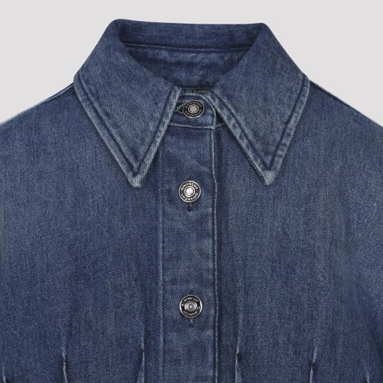 26SS 지방시 숏 원피스 BW22QS517B 420 MEDIUM BLUE - GIVENCHY