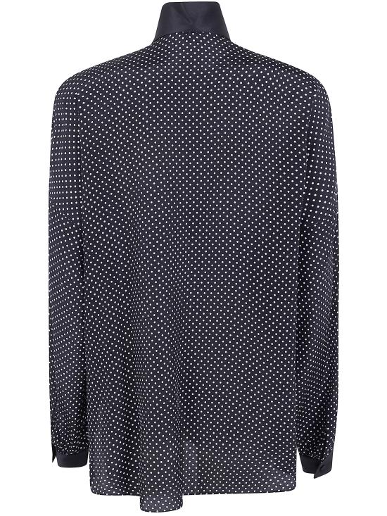 26SS 톰포드 셔츠 CA3333 FAP250 NWG BLACK OFF WHITE - TOMFORD