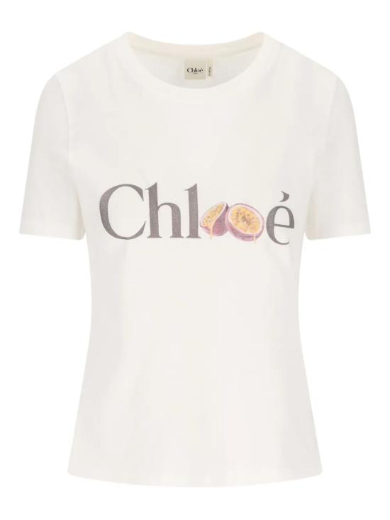 26SS 끌로에 반팔 티셔츠 CH26SJH08197 101 WHITE